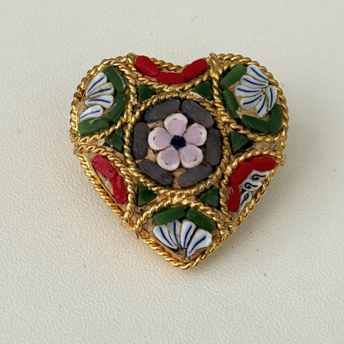 Vintage italian micro mosaic - italian,