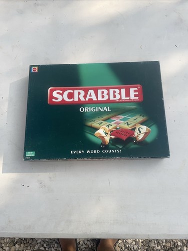 Mattel scrabble board game - mattel,