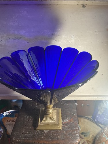 Antique bristol blue - bristol, segmented