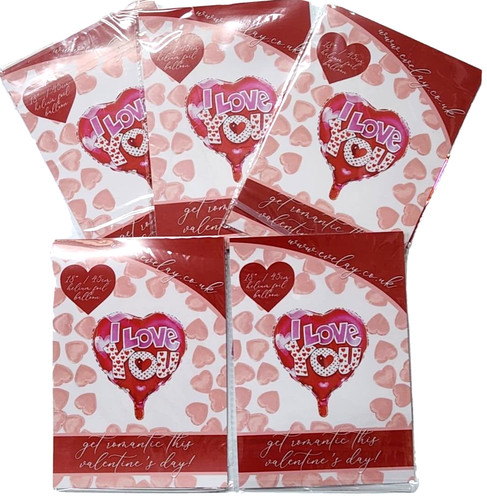 Heart valentines foil - heart,