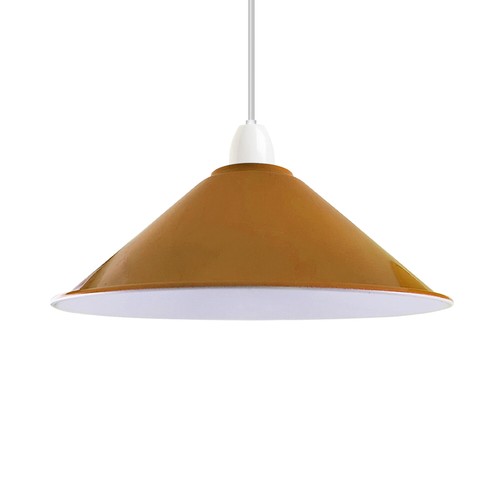 Vintage metal shade - metal, ceiling