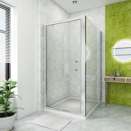 Pivot shower door - pivot, enclosure