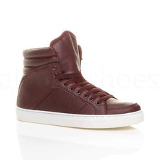 MENS LACE UP CASUAL FLAT HI