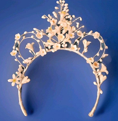 1930s wax flower wedding - flower, wedding.