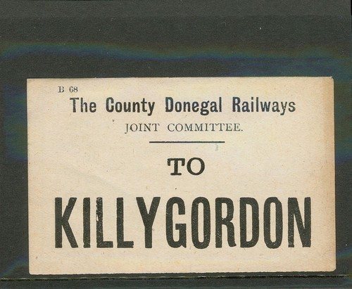 County donegal railways - donegal,