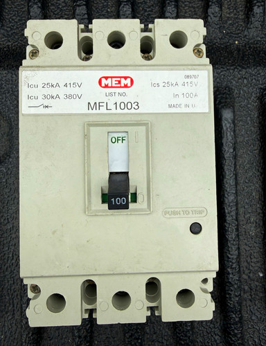 Mem mfl1003 mccb circuit - mfl1003,
