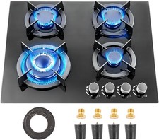 Gas Hob 4 burners, 60cm Built