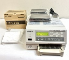 SONY UP-21MD COLOUR MEDICAL PRINTER + UPC-21S NEW RIBBONS OLYMPUS ENDOSCOPY