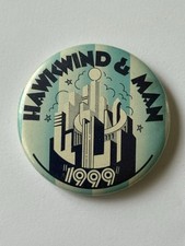 1974 Hawkwind & Man 1999 Tour Tin Badge.