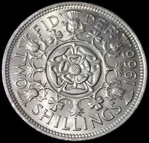 Two shillings 1966 - shillings,