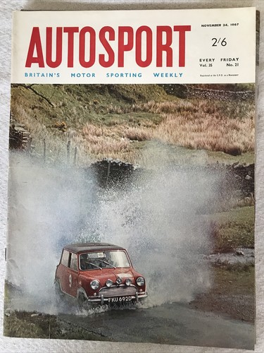 Autosport magazine november - autosport,