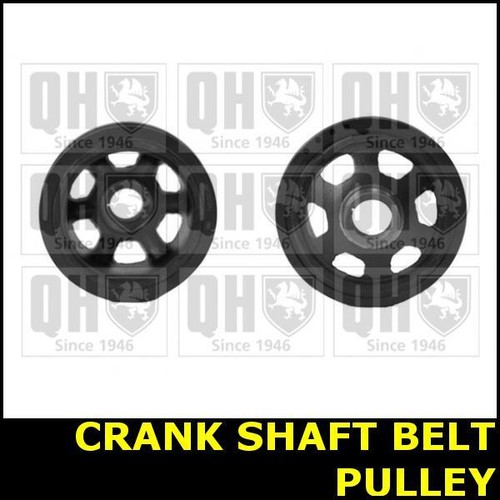 Crank shaft belt - shaft, pulley