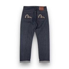 EVISU Selvedge Embroidered Denim Jeans