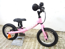 Ridgeback Scoot 12" Girls Kids Stage 1 Balance Bike Pink Alloy Light Graded