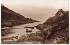 Polperro Cornwall - Vintage Judges Real Photo Postcard N25