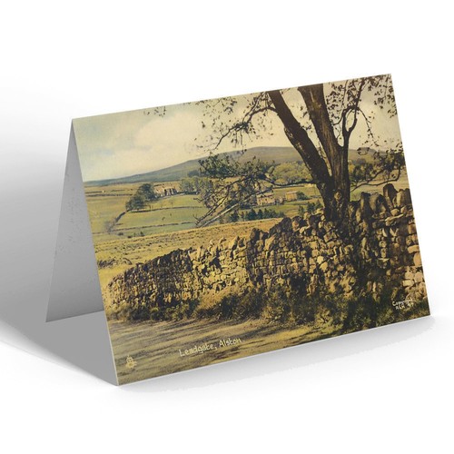 Greeting card vintage - greeting,