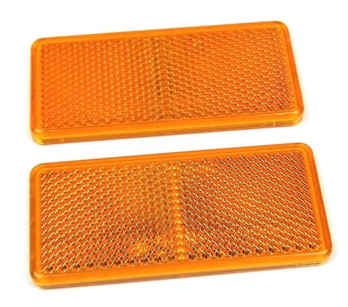 Orange amber reflectors self - reflectors,
