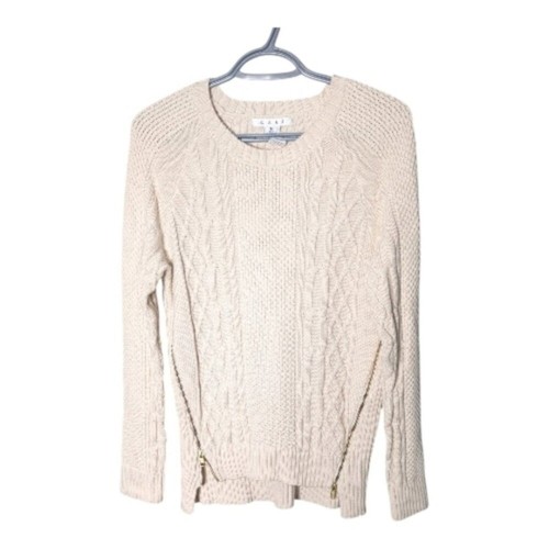 Cabi cream cable knit - cream,