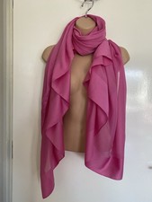 Frangi Large Lightweight Polyester Scarf Made In Italy