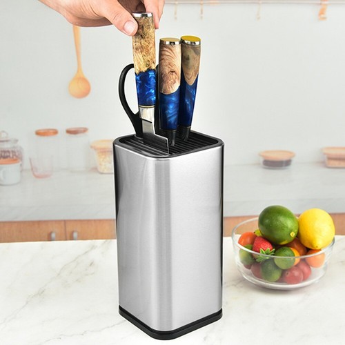 Universal knife block black - knife,