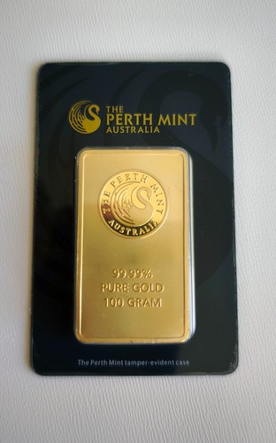 Perth mint 100 - 100.gram, gold
