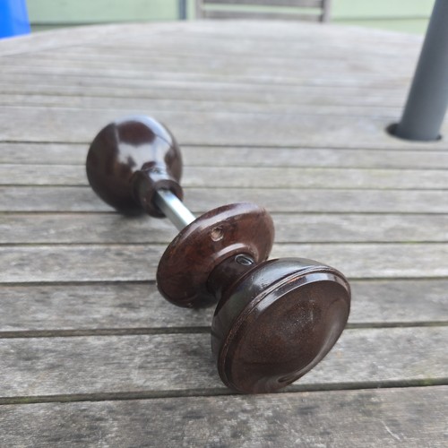 Large vintage dark brown - vintage,