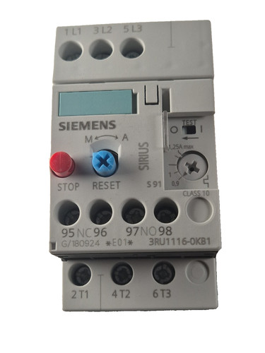 Siemens overload relay - overload,