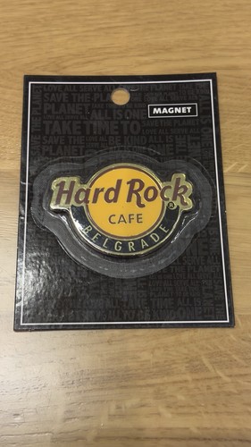 Hard rock cafe logo magnet - hard,