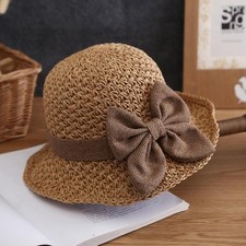 Elegant Woven Straw Sun Hat