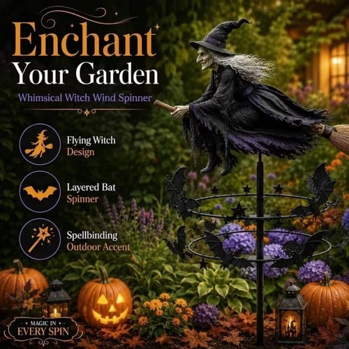 The magic witch garden wind - magic,