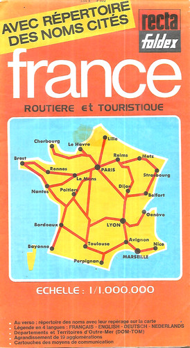 Recta foldex france tourist - foldex,