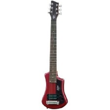 Hofner HCT Shorty Guitar - Red
