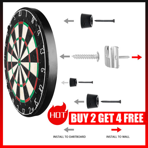 Dartboard mounting bracket kit - mounting,
