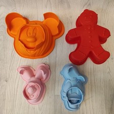 OFFICIAL DISNEY CAKE SWEET MICKEY MOUSE PIGLET DONALD DUCK SILICONE JELLY MOULD 
