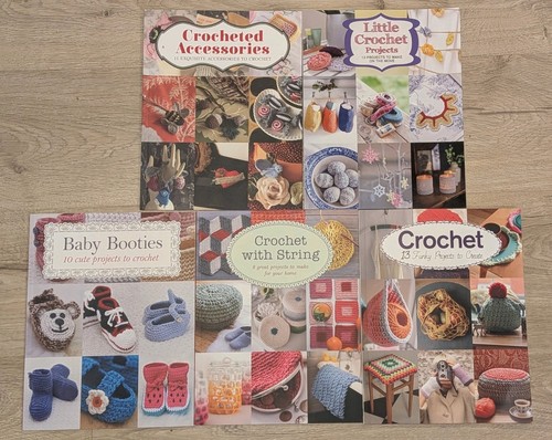 Crochet book bundle books - bundle, 5