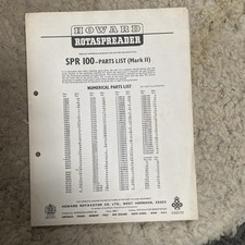 Howard Rotaspreader SPR 100