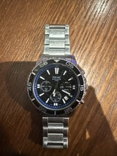 Pulsar Men's Chronograph Date Watch 100m Stainless Steel