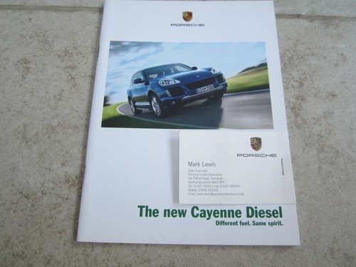 Porsche cayenne deisel oct - porsche,