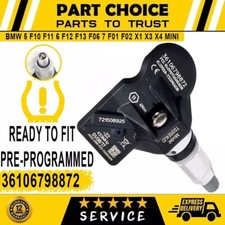 PRE-CODED TPMS Tyre Pressure Sensor For BMW 5 6 Series X1 X3 X4 Z4 MINI R59 R60