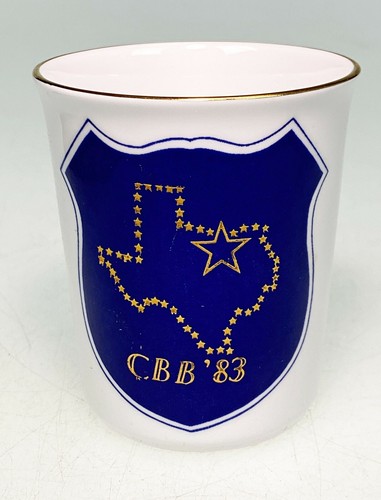 Porcelain cup cattle - 3”,