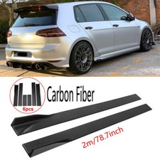 79'' Carbon Fiber Car Side