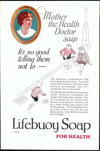 Lifebuoy soap playing marbles - lifebuoy,