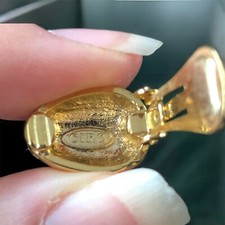 1980s cIRO Signed Gold Plated
