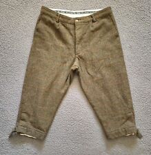 Hoggs Of Fife Aberfoyle Breeks Mens W36 L19 Brown Check Tweed Wool Blend Hunting