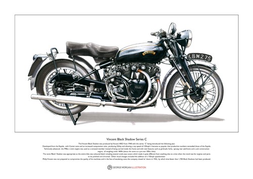 Vincent black shadow series - shadow, c