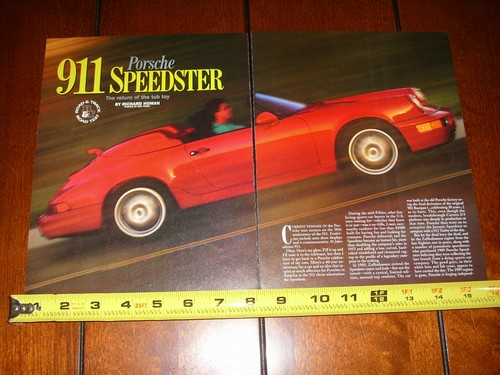 1993 porsche 911 speedster - 1993,