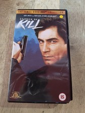 Licence to Kill 007 VHS Video