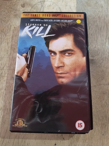 Licence kill 007 vhs - licence,