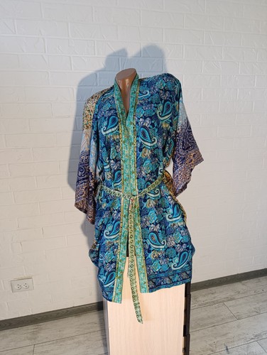 Vintage silk blend kimono - blend,
