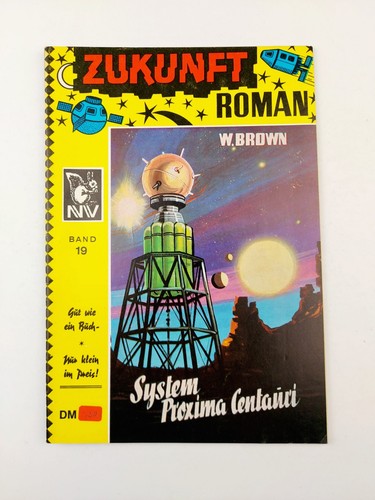 Science fiction novel booklet - novel,